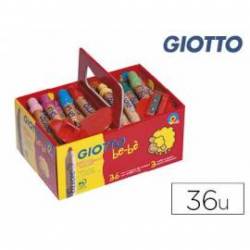 Lapices de colores Giotto Super Lapices School Pack Bebe 36 unidades