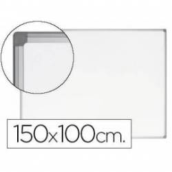 Pizarra Blanca Vitrificada Magnetica Earth-it marco de aluminio 150x100 Bi-Office