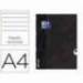 Libreta Escolar Oxford A4 48 hojas Rayado horizontal Negro
