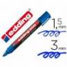 Rotulador Permanente Edding 300 Azul Punta Redonda