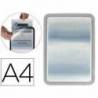 Marco Tarifold Din A4 adhesivo gris pack de 2