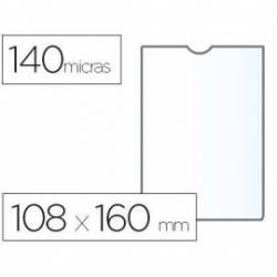 100 fundas de plástico transparente DIN A5, extrafuertes, 160 µ, para  proteger papel, archivos y documentos : : Oficina y papelería
