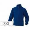 Chaqueta polar DeltaPlus azul talla 3XL
