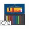 Tiza Faber Castell 12 unidades surtidos