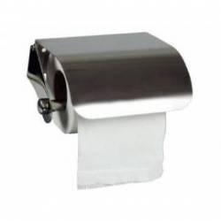 Dispensador papel higienico Q-Connect acero inoxidable