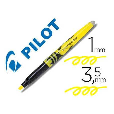 Rotulador Pilot Frixion amarillo