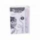 BARRA DE MAQUILLAJE JOVI TWIST MAKE-UP COLOR BLANCA CAJA DE 5 UNIDADES