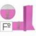 Carpeta plastico Liderpapel Folio lomo 35mm Fucsia