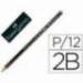 Lapices de grafito Faber Castell 9000 2B