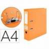 Archivador de palanca 75 mm Liderpapel Din A4 naranja