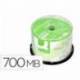 CD-R Q-Connect imprimible para inkjet tarrina 50