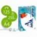 125 Hojas Papel multifuncion laser color DCP Din A4 250 g/m2