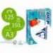 125 Hojas NO ES TAMAÑO FOLIO Papel multifuncion laser color DCP Din A3 350 g/m2