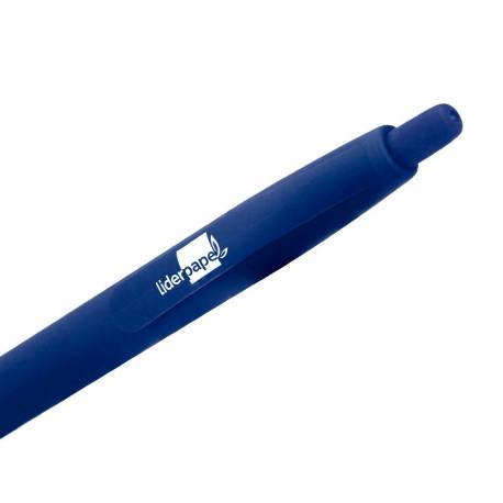 Bolígrafos tinta gel punta 0.7mm capuchón colores 2 azules + rojo + negro
