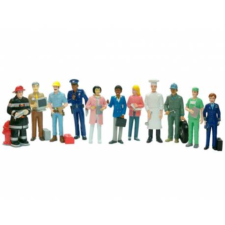 Juego infantil a partir de 3 años Figuras oficios marca Miniland