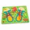 Juego Didactico a partir de 3 años Enhebrar, hilar y coser marca Andreutoys