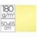 Cartulina Liderpapel Amarillo Medio 50x65 cm 180 gr 25 unidades