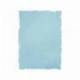 Papel Pergamino Liderpapel DIN A4 240g/m2 Azul Pack de 10 Hojas Con Bordes