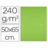 Cartulina Liderpapel Verde hierba 50x65 cm 240 gr Paquete 25 unidades