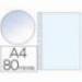 Funda Multitaladro Esselte DIN A4 Cristal 11 taladros 80 MC Caja 100 uds