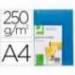 Tapa de Encuadernacion Carton Q connect A4 Azul 250gr pack 100 uds