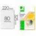Bolsa de plastificar Q-Connect Folio 80 Mc