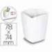 Cubilete Cep magnetico Blanco 78x74x95mm
