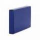 Carpeta proyectos Pardo folio 150 mm Carton forrado azul con broche
