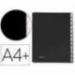 Carpeta Clasificadora Pardo A4+ Carton Compacto con Fuelle 12 departamentos Negro
