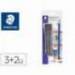 Rotulador color Negro Staedtler 308 Calibrado micrometrico Blister