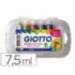 Tempera Giotto 7,5 ml 5 colores surtidos
