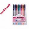 Boligrafo marca Uni Ball UM-120 0,4 mm 8 colores