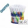 Bote 96 Rotuladores Giotto turbo 12 colores