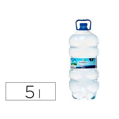 Agua mineral natural Fuente Primavera botella de 5L
