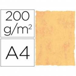 Cartulina pergamino DIN A4 amarillo marmol