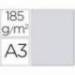 Cartulina Guarro din a3 color gris plomo 185 gr paquete 50 hojas