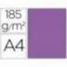 Cartulina Guarro din a4 color violeta 185 gr paquete 50 hojas