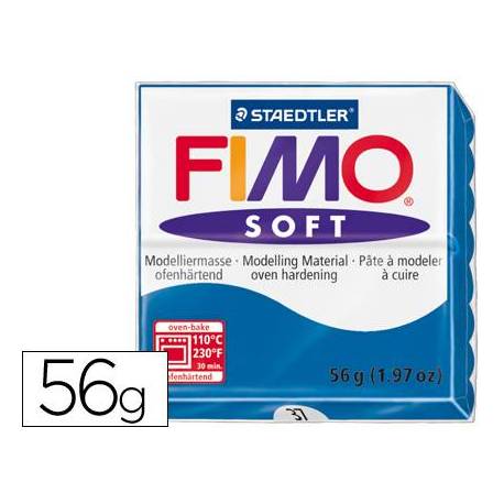 Pasta para modelar Staedtler Fimo Soft color azul