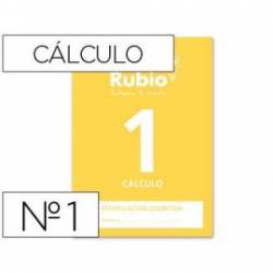 Cuaderno Rubio Cálculo 1 Estimulación Cognitiva 20 páginas