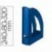 Revistero plastico Liderpapel azul