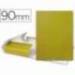 Carpeta de proyectos Liderpapel de carton gomas amarillo 9 cm