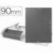 Carpeta de proyectos Liderpapel de carton gomas gris 9 cm