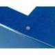 Carpeta de proyectos Liderpapel de carton gomas azul 9 cm