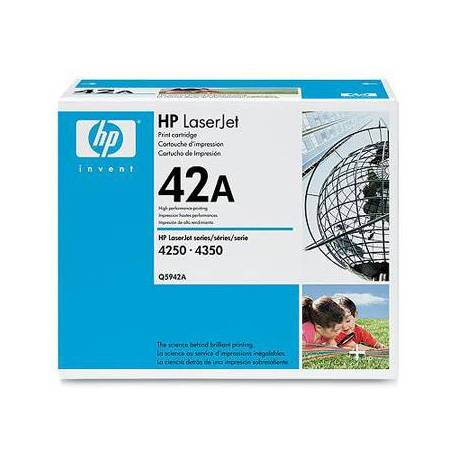Toner HP 42A Q5942A Negro