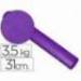 Papel de regalo kraft liso bobina 31 cm 3,5 kg color lila.