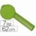 Papel de regalo kraft liso bobina 62 cm 7 kg color pistacho