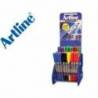 Rotulador artline marcador permanente ek-041t -doble punta 0.4 y 1.0 mm -expositor de 72 unidades stda