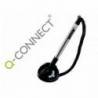 Boligrafo peana Q-Connect azul 0,7 mm