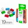 Pinza metalica reversible Q-Connect colores surtidos