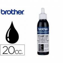 Tinta Brother Negro para sellos 20 cc